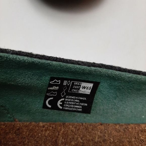 SOLE X RECORK Grace Carbon Neutral Slip-On Comfort Flat Shoes Grey Sz 6.5 - Picture 8 of 14